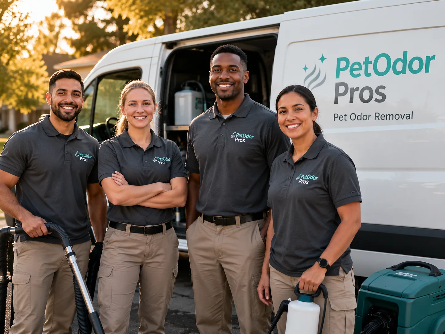 Pet Odor Removal team serving Springtown, PA